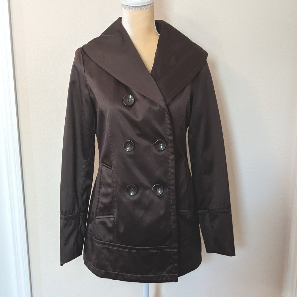 Apt 9 Shawl Collar Trench Coat